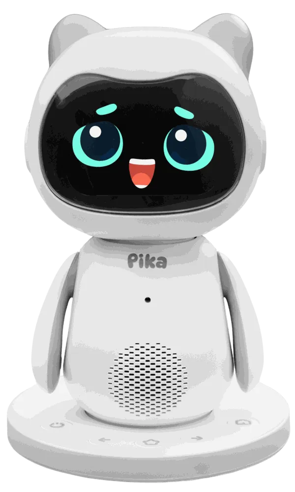 Robot Pika nhìn thẳng