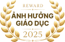 Huy hiệu giải Ảnh hưởng giáo dục 2025