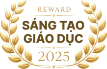 Huy hiệu giải Sáng tạo giáo dục 2025