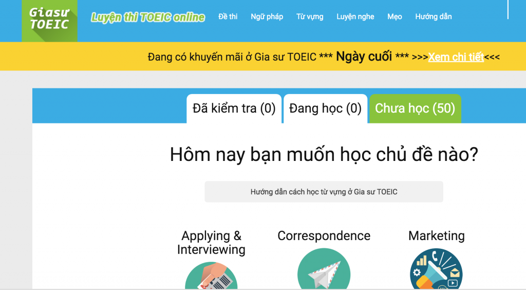 Trang web học từ vựng tiếng Anh