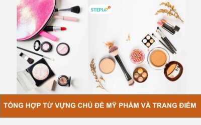 Học ngay từ vựng tiếng Anh về mỹ phẩm và trang điểm