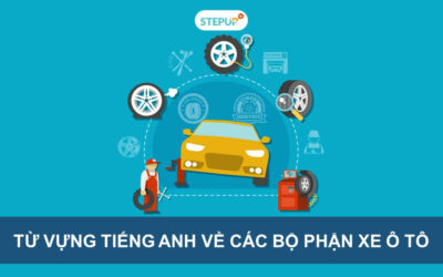 Khám phá từ vựng tiếng Anh về các bộ phận xe ô tô 