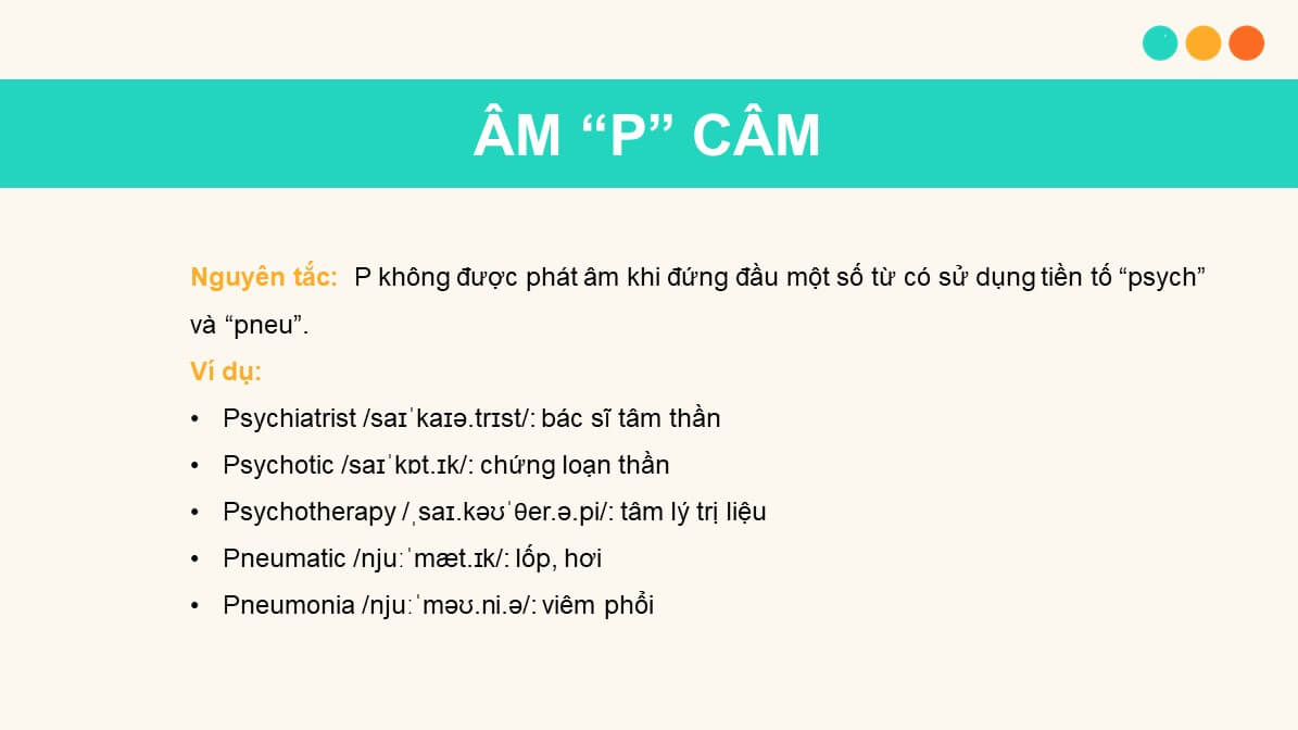 Âm câm trong tiếng Anh