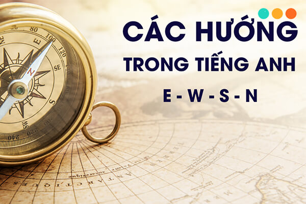 Các hướng trong tiếng Anh