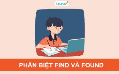 Sự khác biệt giữa find và found trong tiếng Anh