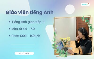 Giáo viên tiếng Anh Part time (online 1:1)