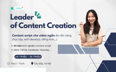 Leader of Content Creation (Video Content Lead)