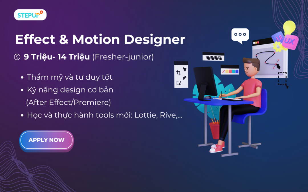 Junior Effect & Motion Designer (UI Animation)